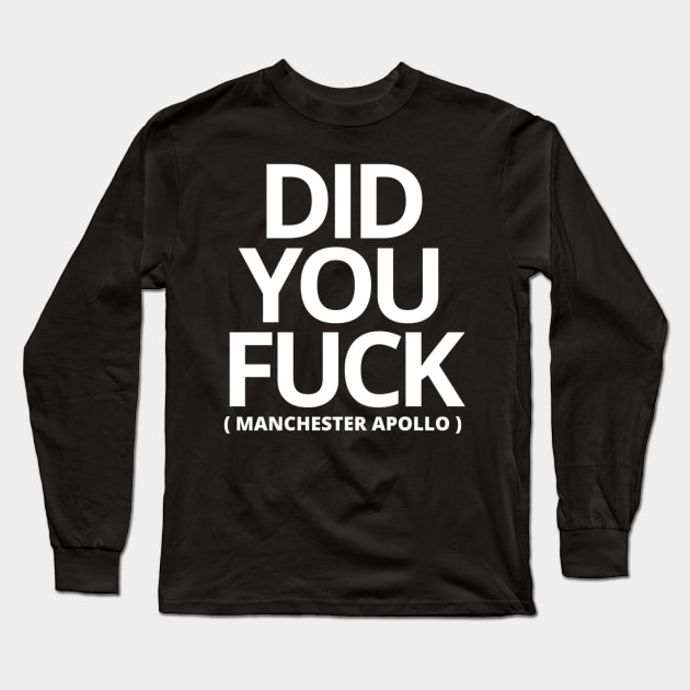 Courteeners Long Sleeve T-Shirt by engmaidlao